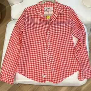 Frank and Eileen Linen Top